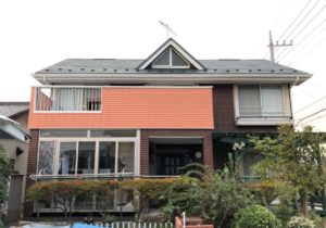 栃木県真岡市 W様邸 屋根カバー・外壁塗装工事