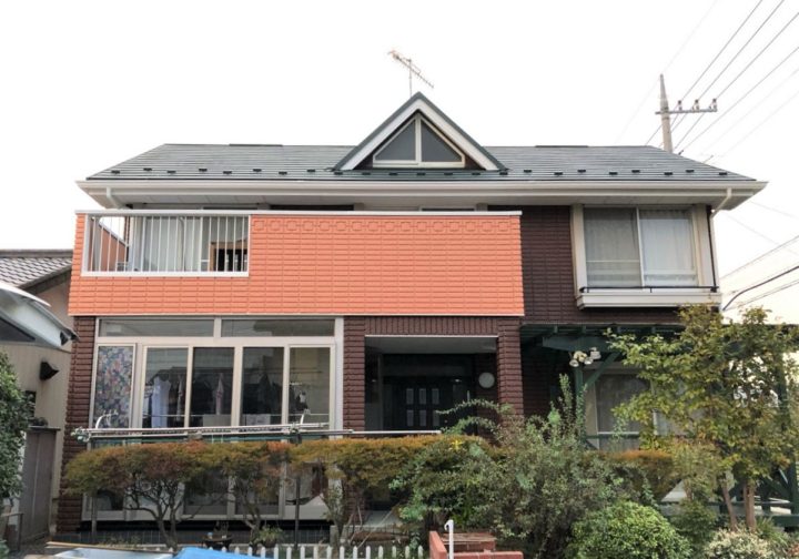 栃木県真岡市 W様邸 屋根カバー・外壁塗装工事
