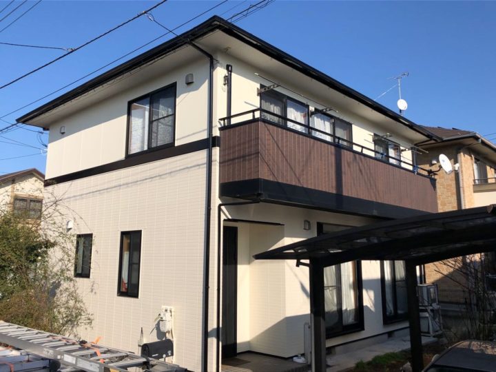 栃木県宇都宮市 T様邸 屋根外壁塗装・シーリング工事