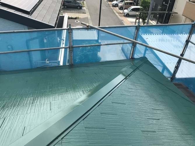 栃木県宇都宮市 Y様邸 屋根塗装・板金貫板交換工事