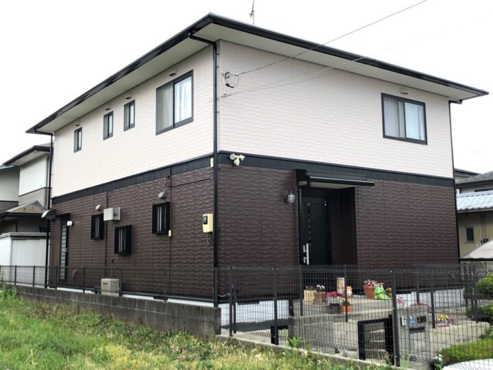 栃木県宇都宮市 K様邸 屋根塗装・外壁塗装工事