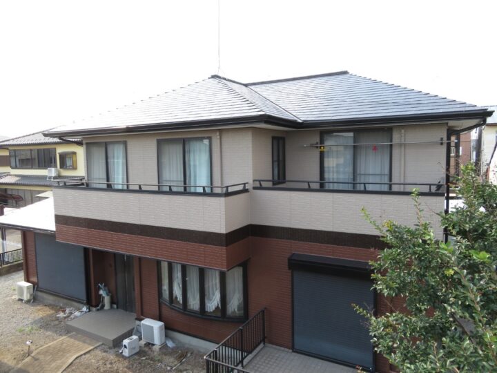 栃木県宇都宮市 T様邸 屋根塗装・外壁塗装工事