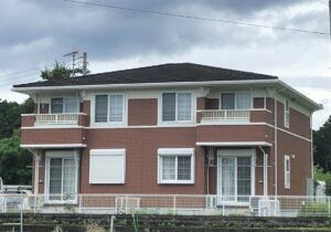 栃木県日光市 アパート外壁塗装工事