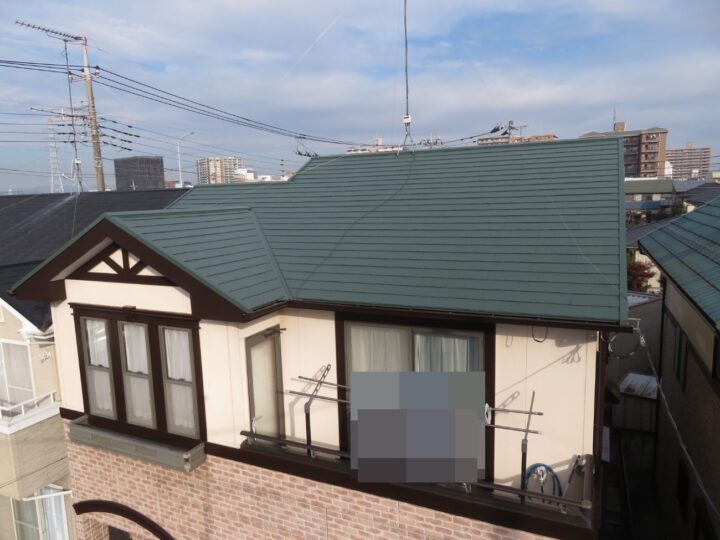 栃木県小山市 A様邸 屋根塗装工事