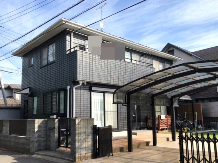 栃木県小山市 M様邸 屋根塗装・外壁塗装工事