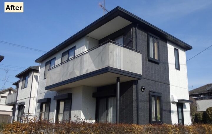 栃木県小山市 T様邸 屋根塗装・外壁塗装工事