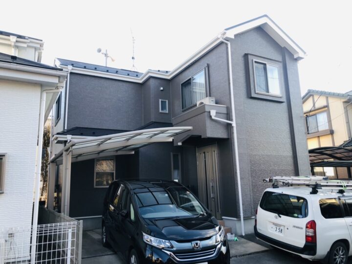 栃木県下都賀郡壬生町 T様邸 屋根塗装・外壁塗装工事
