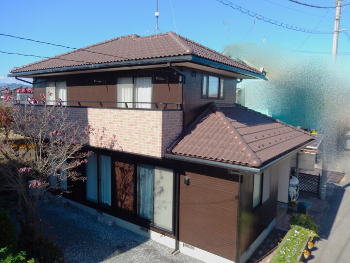 栃木県鹿沼市 T様邸 屋根塗装・外壁塗装工事