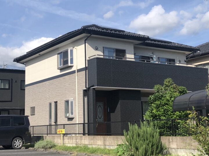 栃木県真岡市 K様邸 外壁塗装工事