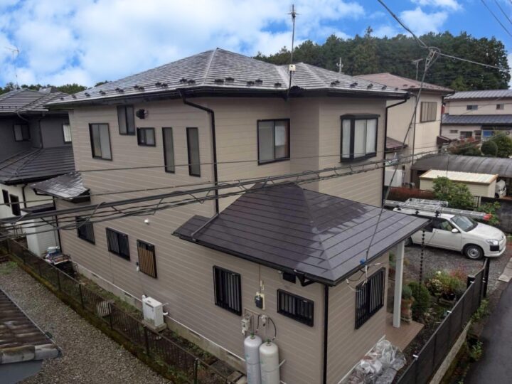 栃木県日光市 K様邸 屋根塗装・外壁塗装工事