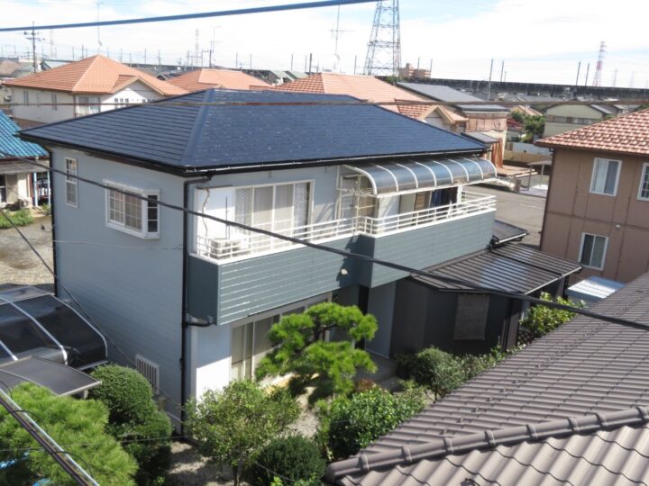 栃木県小山市 I様邸 屋根塗装・外壁塗装工事
