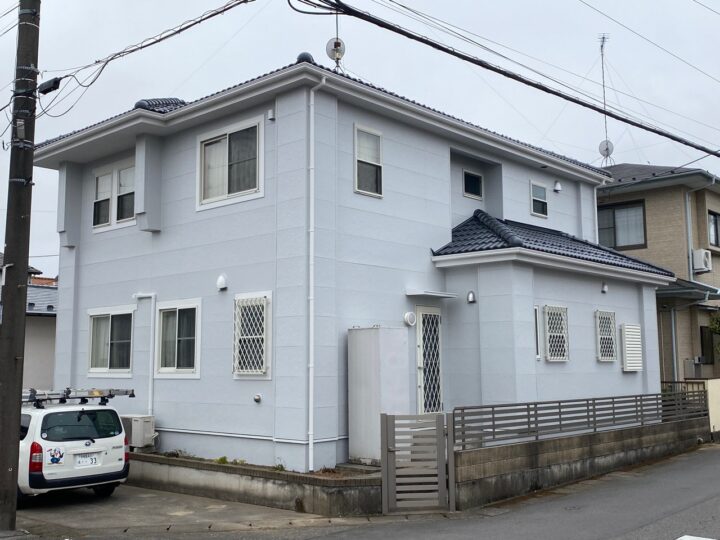 栃木県宇都宮市 K様邸 屋根塗装・外壁塗装工事