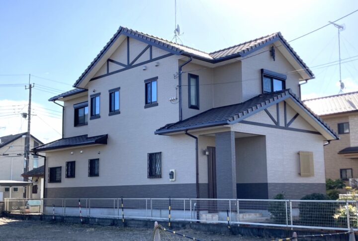 栃木県小山市 S様邸 外壁塗装工事