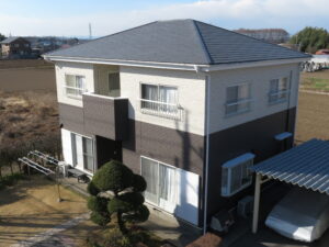 栃木県下野市 H様邸 屋根塗装・外壁カバー工事
