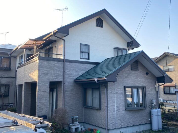 栃木県宇都宮市 W様邸 屋根塗装・外壁塗装工事