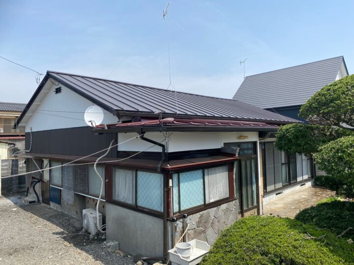 栃木県宇都宮市 S様邸 屋根葺き替え・屋根塗装・外壁塗装工事