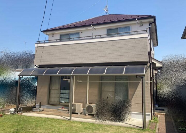 栃木県宇都宮市 K様邸 屋根塗装・外壁塗装工事
