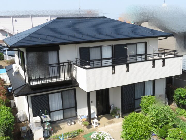 茨城県結城市 S様邸 屋根塗装・外壁塗装・シート防水工事