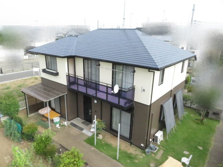 栃木県小山市 T様邸 屋根塗装・外壁塗装工事