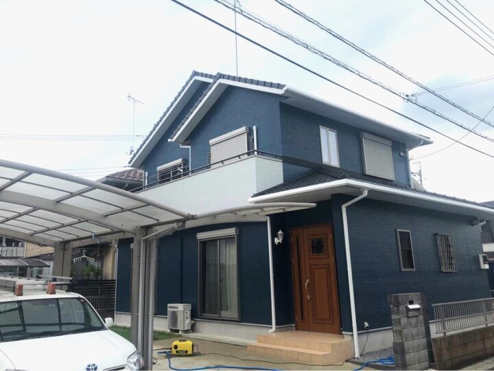 栃木県真岡市 I様邸 外壁塗装工事