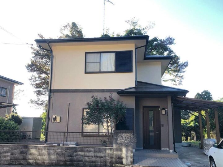 栃木県芳賀郡益子町 O様邸 屋根塗装・外壁塗装工事