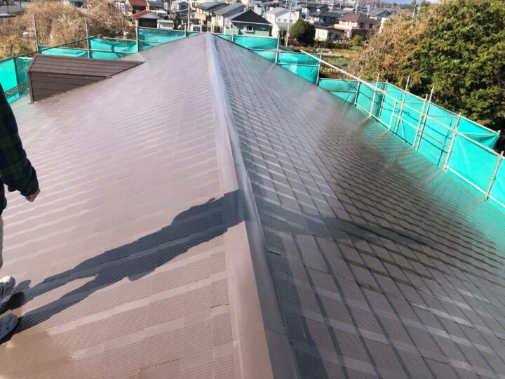 栃木県宇都宮市 アパート屋根塗装・板金交換工事