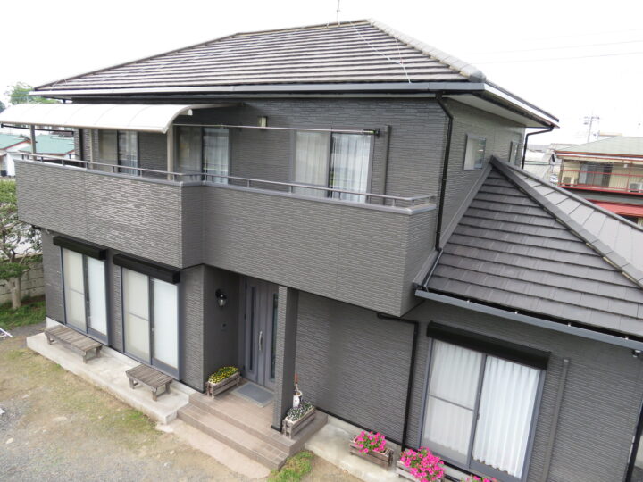 栃木県真岡市 K様邸 外壁塗装工事
