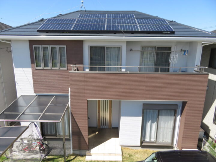 栃木県宇都宮市 K様邸 屋根塗装・外壁塗装工事