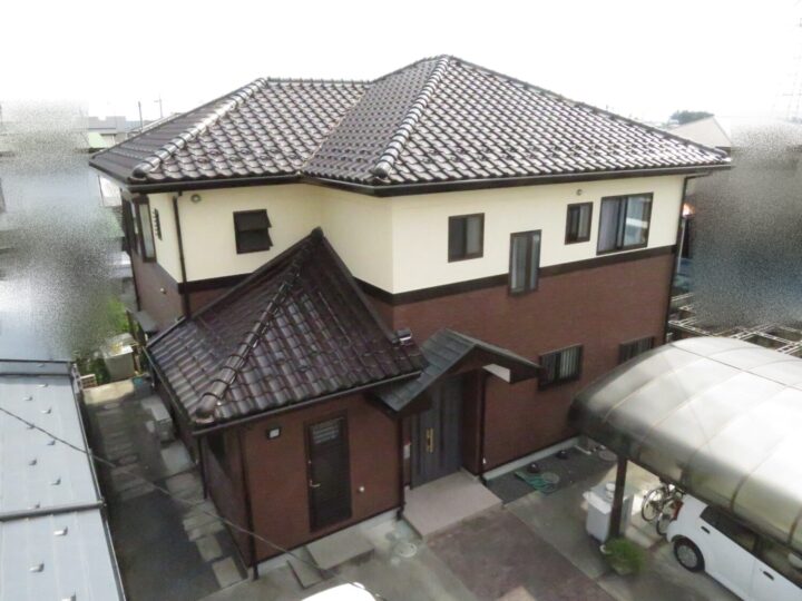栃木県宇都宮市 M様邸 漆喰補修工事・外壁塗装工事