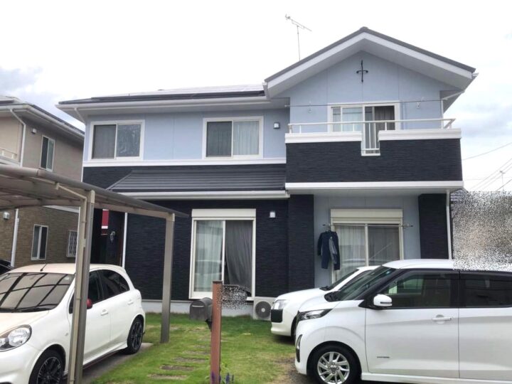 栃木県栃木市 S様邸 屋根カバー・外壁塗装工事
