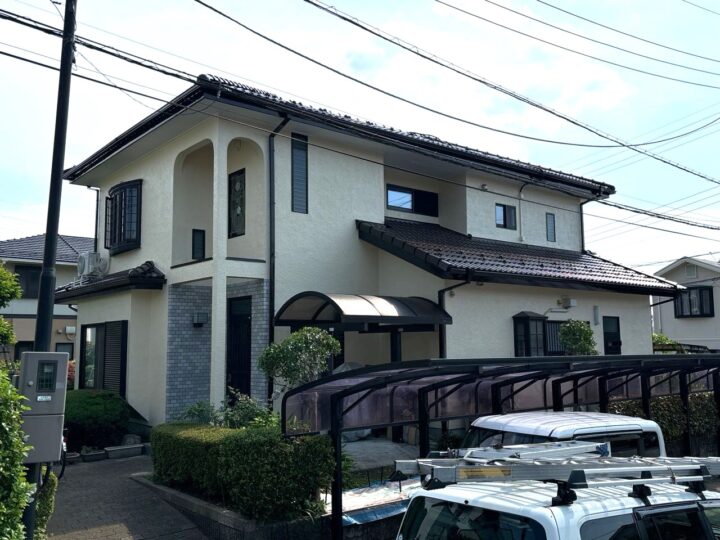 栃木県宇都宮市 T様邸 屋根塗装・外壁塗装工事