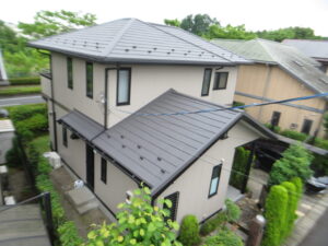 栃木県宇都宮市 M様邸 屋根カバー・外壁塗装工事