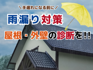 雨漏り対策