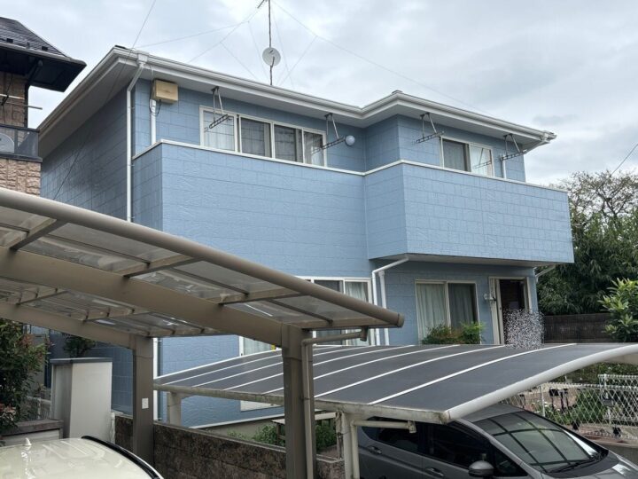 栃木県宇都宮市 A様邸 屋根塗装・外壁塗装工事