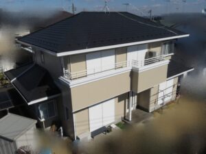 栃木県塩谷郡高根沢町 I様邸 屋根カバー・外壁塗装工事