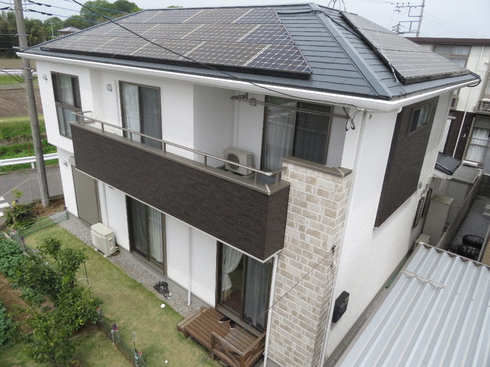 栃木県下都賀郡壬生町 W様邸 屋根塗装・外壁塗装工事