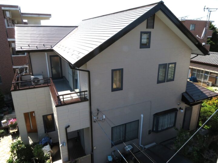 栃木県宇都宮市 K様邸 屋根塗装・外壁塗装工事