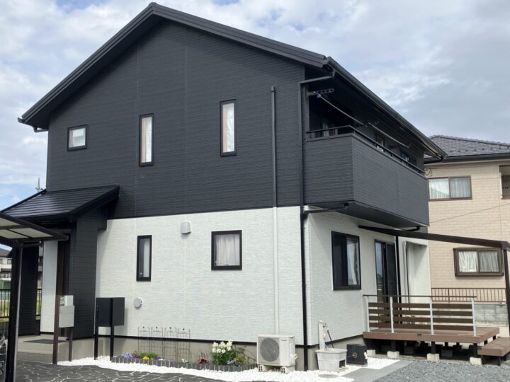 栃木県栃木市 K様邸 屋根塗装・外壁塗装工事