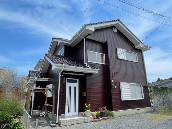 栃木県鹿沼市 S様邸 外壁塗装工事