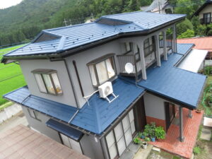 栃木県日光市 T様邸 屋根葺き替え工事・外壁塗装工事