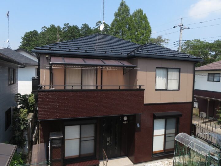 栃木県宇都宮市 N様邸 屋根塗装・外壁塗装工事
