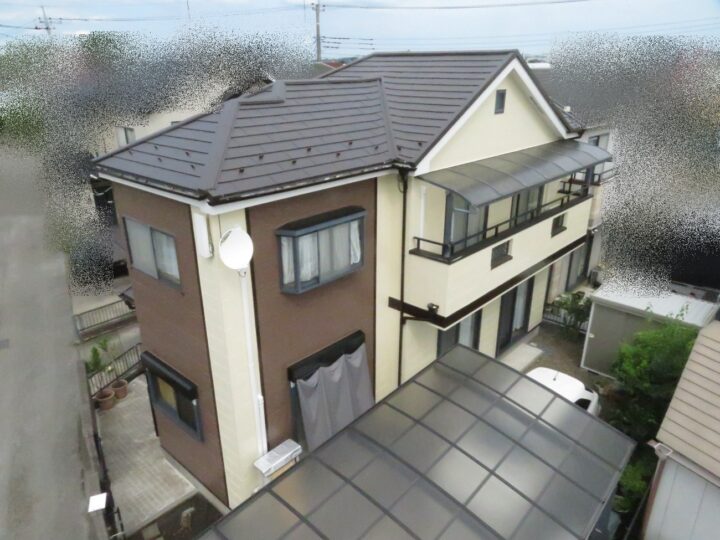 栃木県宇都宮市 T様邸 屋根カバー・外壁塗装工事