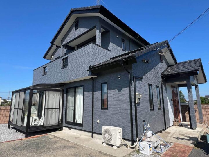 栃木県真岡市 K様邸 外壁塗装工事