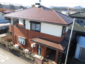 栃木県宇都宮市 M様邸 屋根カバー・外壁塗装工事