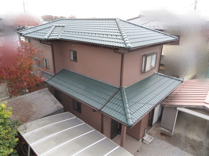 栃木県小山市 A様邸 屋根塗装・外壁塗装工事
