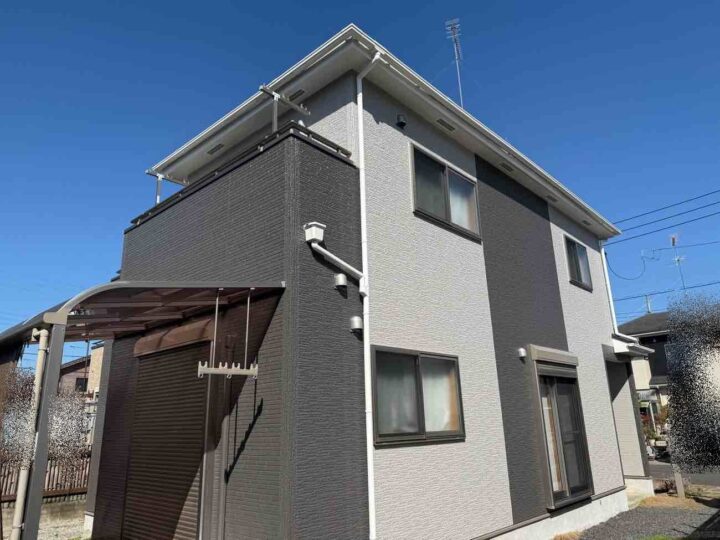 栃木県小山市 T様邸 屋根塗装･外壁塗装工事