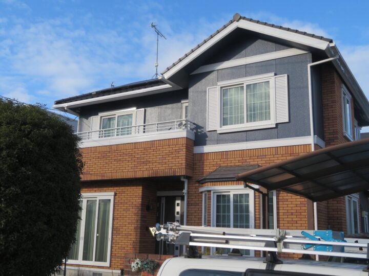 栃木県宇都宮市 S様邸 瓦棟積み直し･漆喰･外壁塗装工事