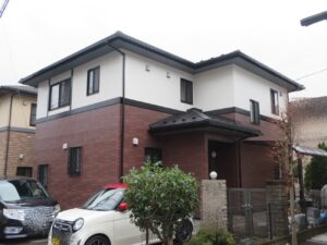 栃木県宇都宮市 U様邸 屋根カバー･外壁塗装工事