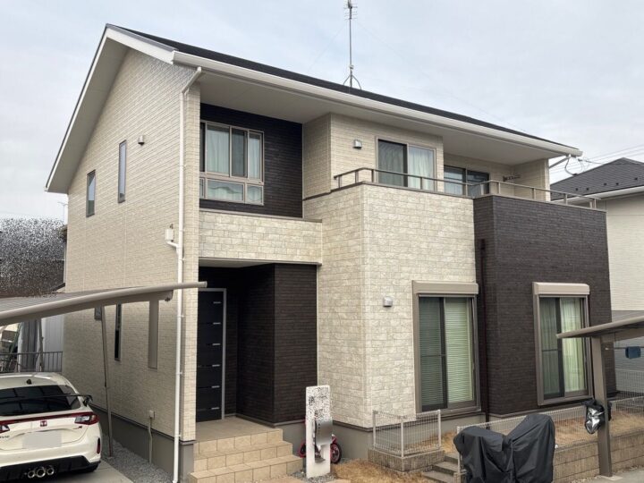 栃木県宇都宮市 O様邸 屋根塗装･外壁塗装工事