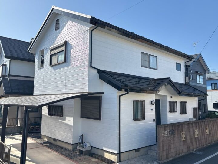 栃木県宇都宮市 N様邸 屋根葺き替え工事･外壁塗装工事